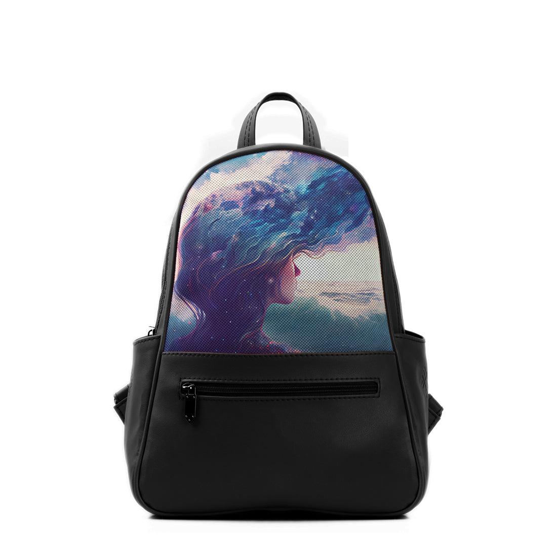 Black Vivid Backpack Thinking Out Loud - CANVAEGYPT