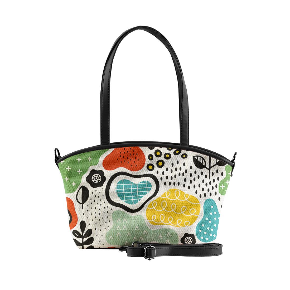 Black Wide Tote Bag Shapes - CANVAEGYPT