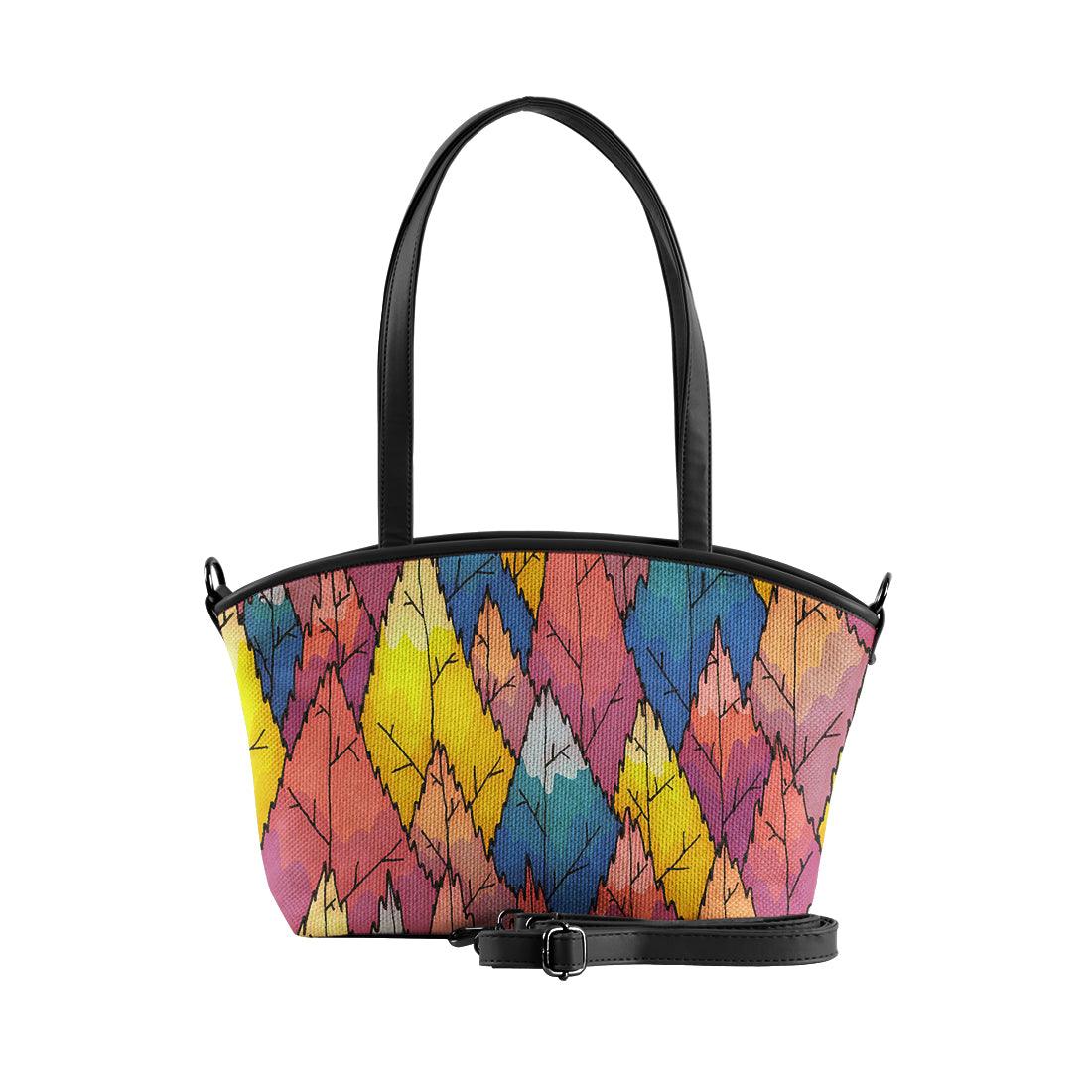 Black Wide Tote Bag Woodland - CANVAEGYPT