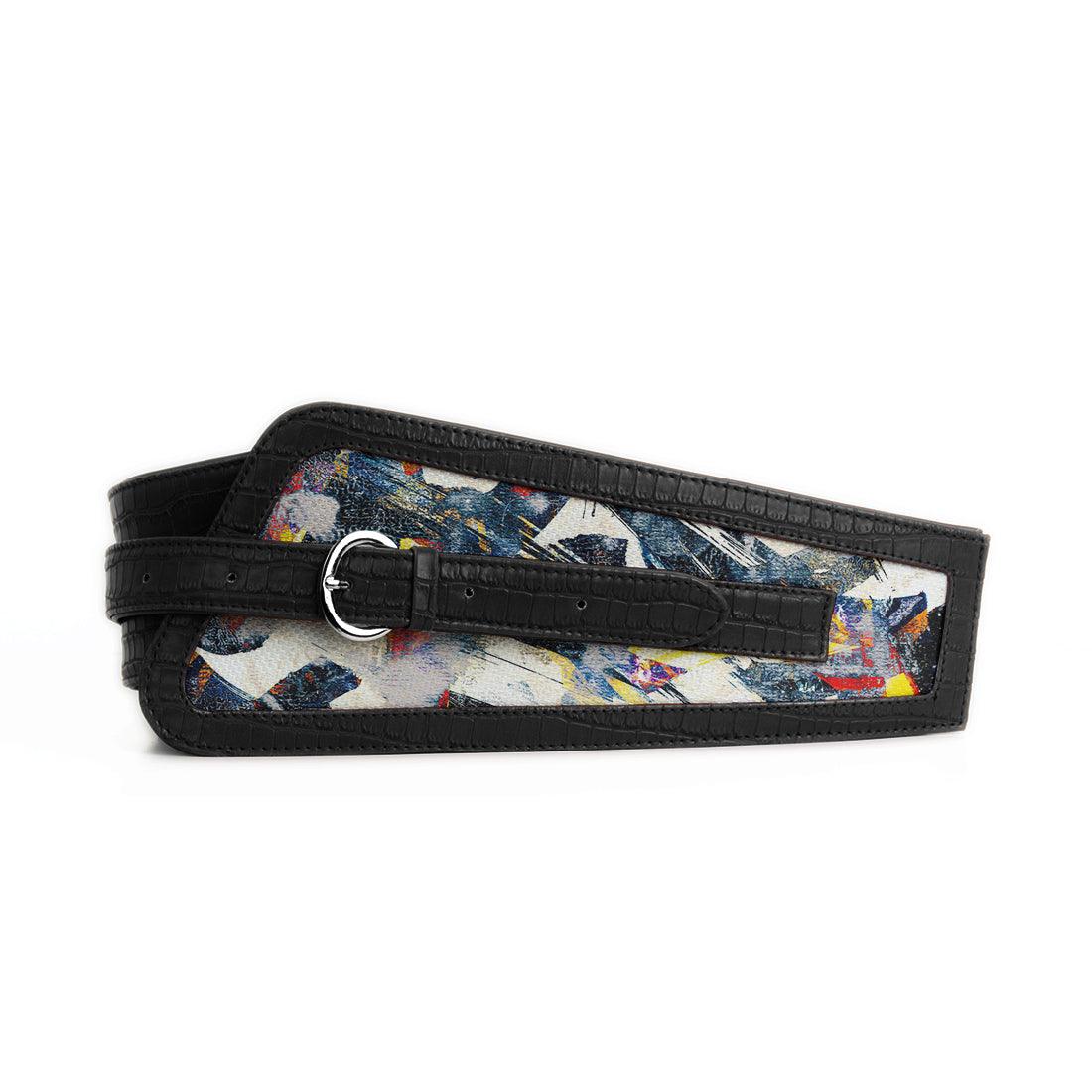 Black Women's Belt Scatter - CANVAEGYPT