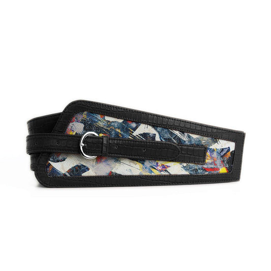 Black Women's Belt Scatter - CANVAEGYPT