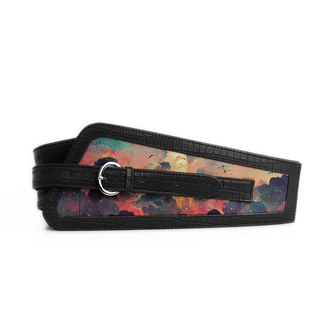 Black Women's Belt Sky Art - CANVAEGYPT