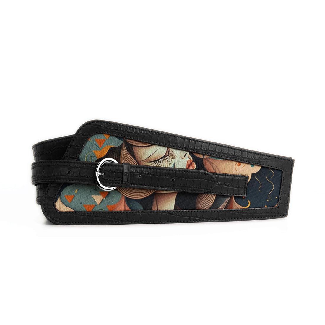 Black Women's Belt Sleeping Beauty - CANVAEGYPT