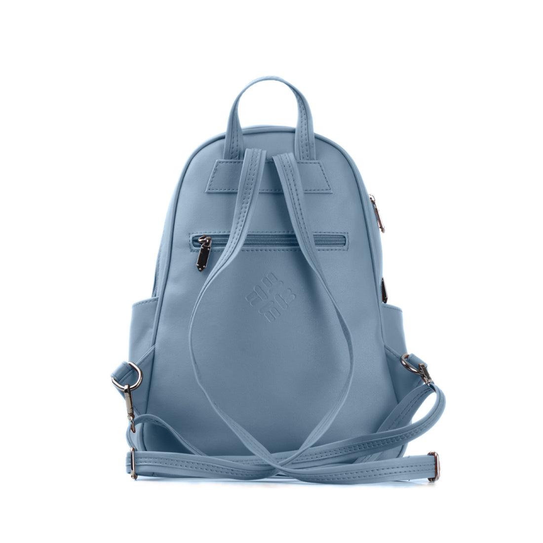 Blue Vivid Backpack Summer Pattern