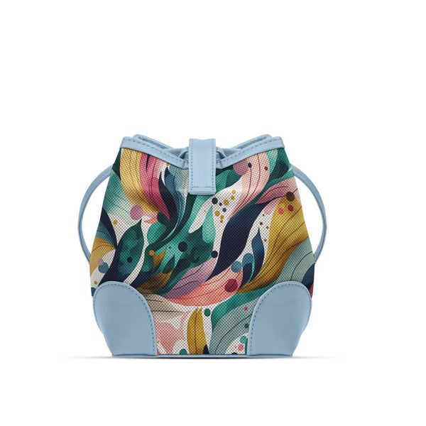 Blue Bucket Bags Color Flow