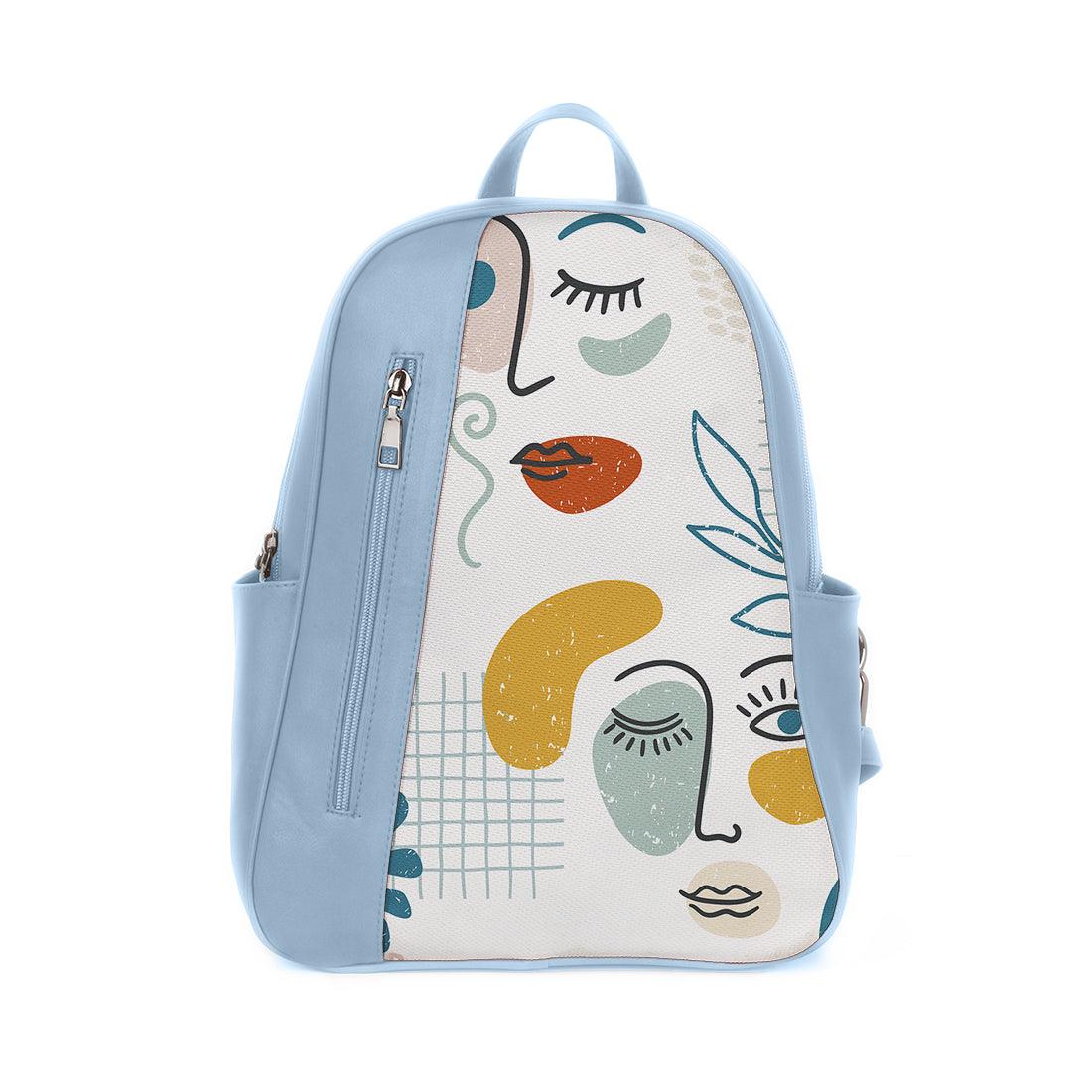 Blue Mixed Backpack Faces - CANVAEGYPT
