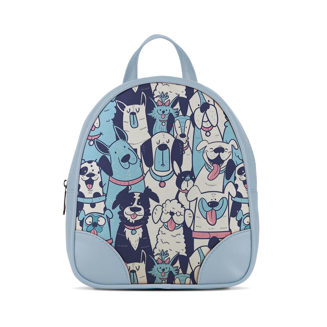 Blue O Mini Backpacks Dogs - CANVAEGYPT