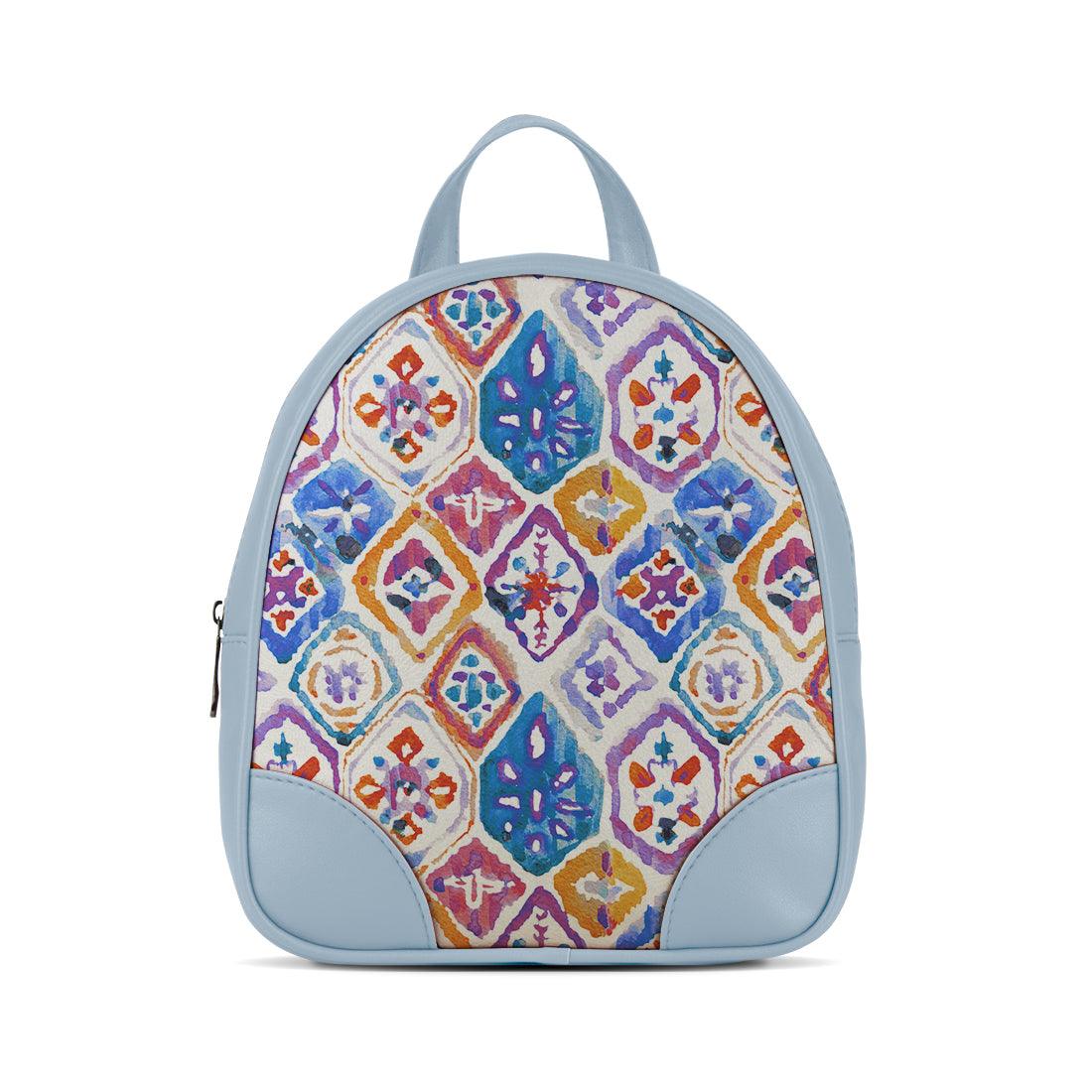 Blue O Mini Backpacks Mozaic - CANVAEGYPT