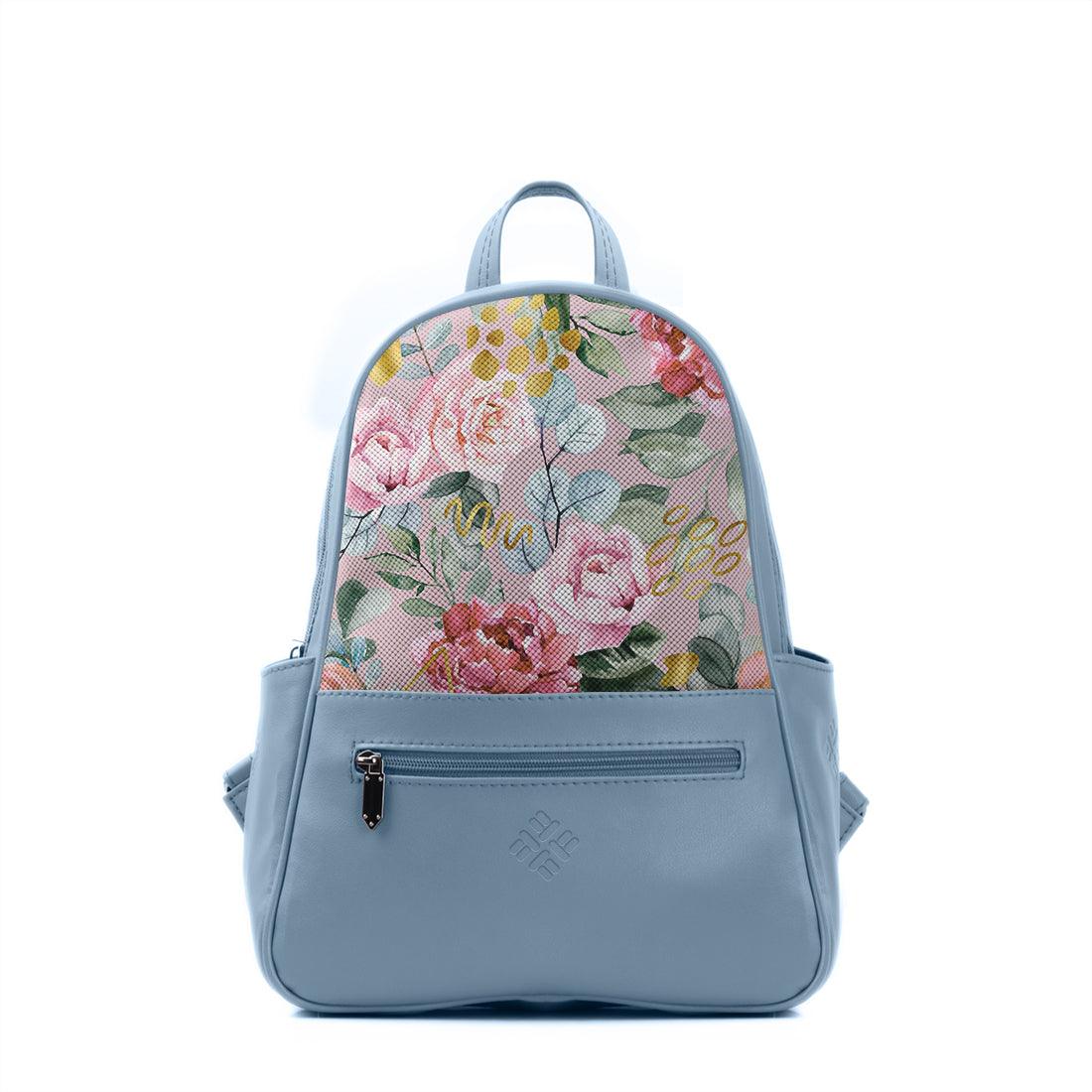 Blue Vivid Backpack Watercolor gentle