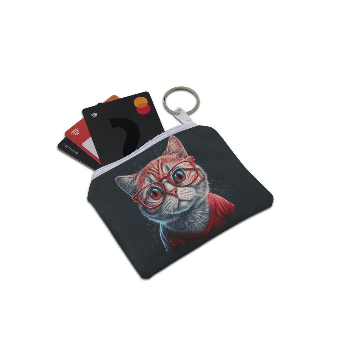 Cards Pocket Cat in red - CANVAEGYPT