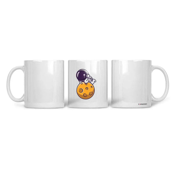 Ceramic Mug Astronaut with cookies - CANVAEGYPT