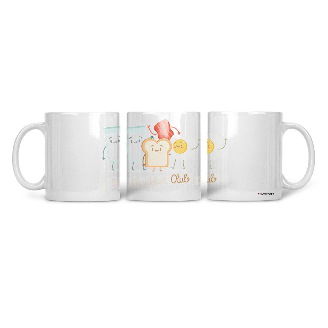Ceramic Mug Breakfast Club - CANVAEGYPT