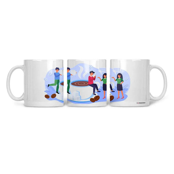 Ceramic Mug Coffee love - CANVAEGYPT