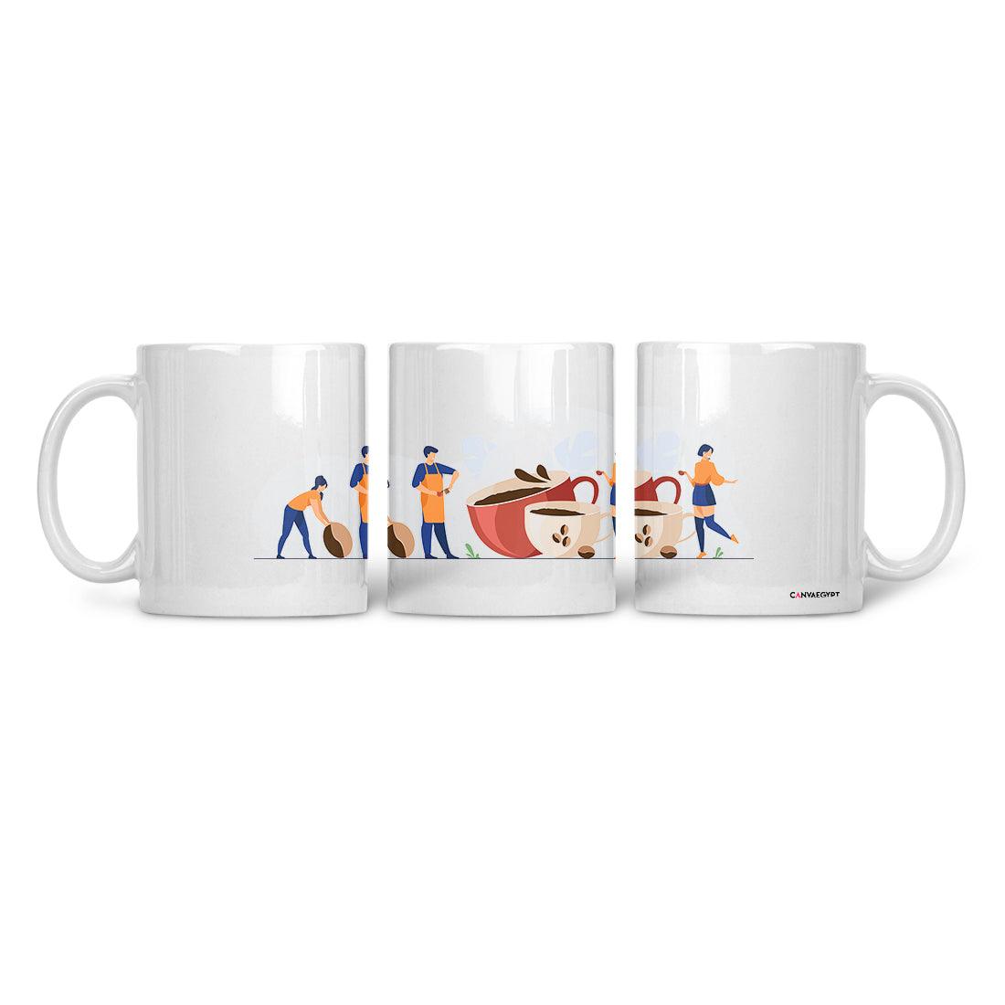 Ceramic Mug Coffee lover - CANVAEGYPT