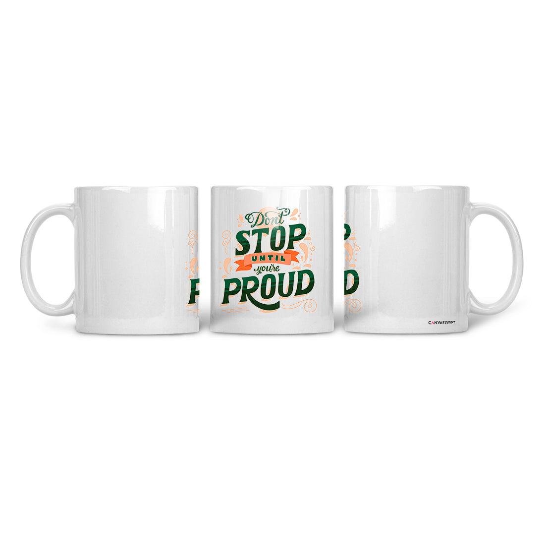 Ceramic Mug Don't Stop - CANVAEGYPT