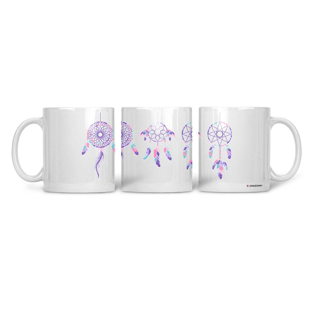 Ceramic Mug Dream Catcher - CANVAEGYPT