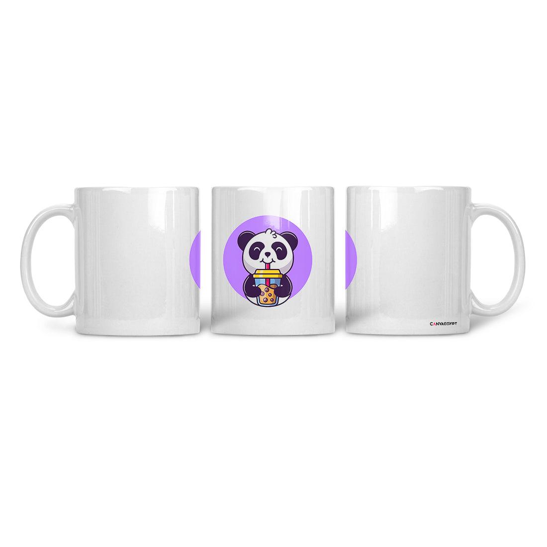 Ceramic Mug Drinking Panda - CANVAEGYPT