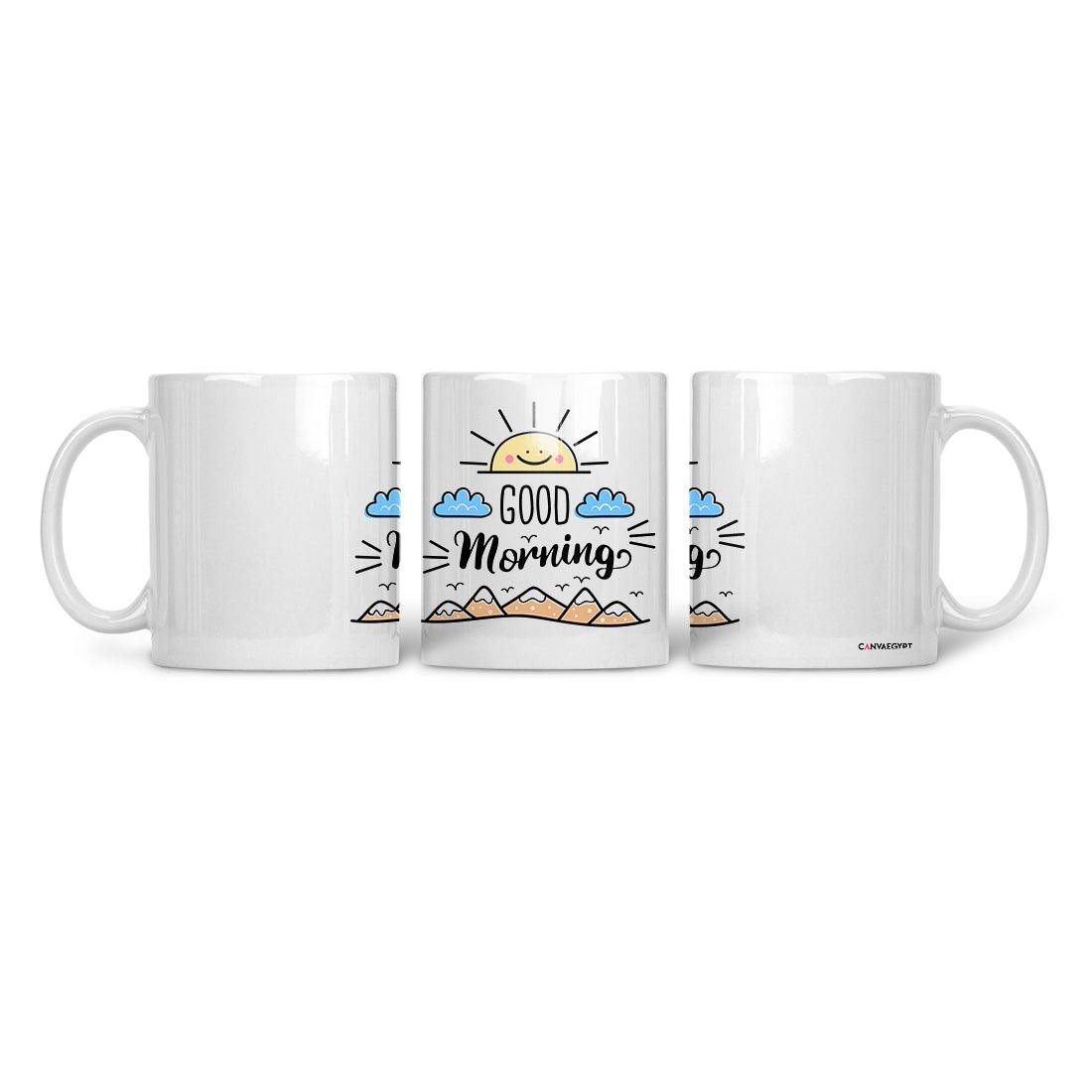 Ceramic Mug Good Morning - CANVAEGYPT