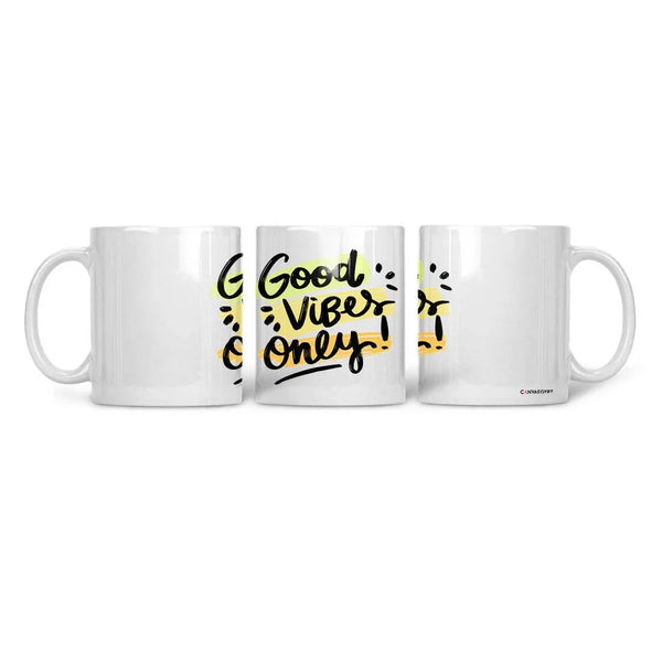 Ceramic Mug Good Vibes Only - CANVAEGYPT