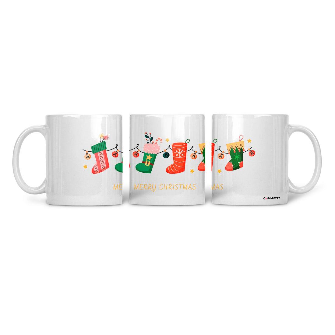 Ceramic Mug Merry Christmas - CANVAEGYPT