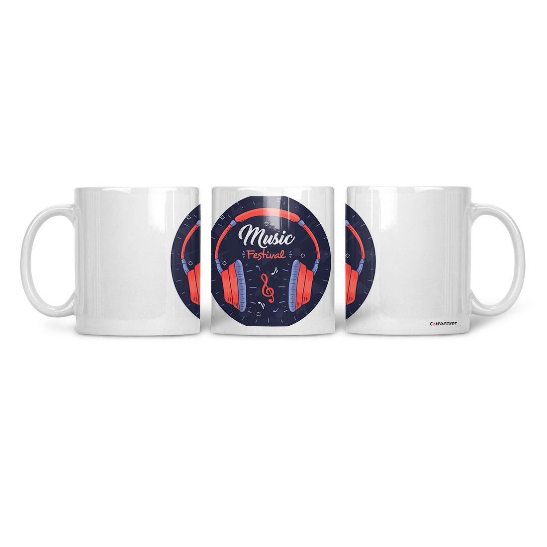 Ceramic Mug Music Festival - CANVAEGYPT