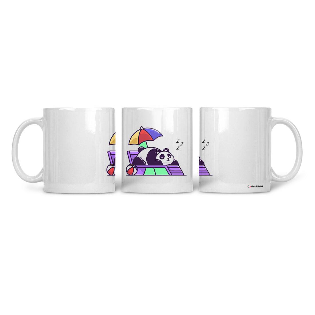 Ceramic Mug Sleeping Panda - CANVAEGYPT
