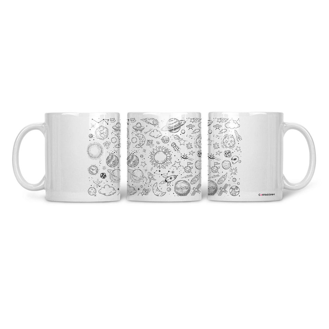 Ceramic Mug Space - CANVAEGYPT