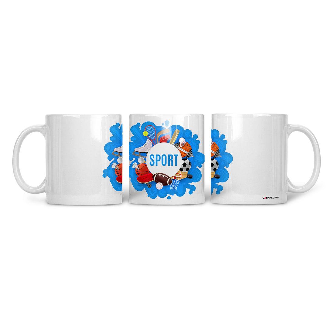 Ceramic Mug Sport - CANVAEGYPT