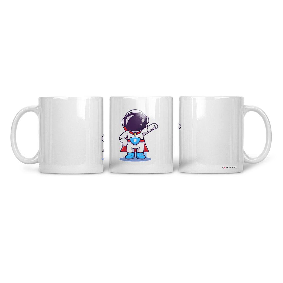 Ceramic Mug Super Astronaut - CANVAEGYPT