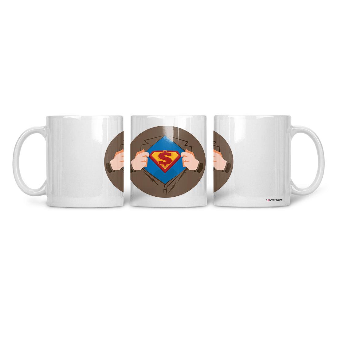 Ceramic Mug Superman - CANVAEGYPT