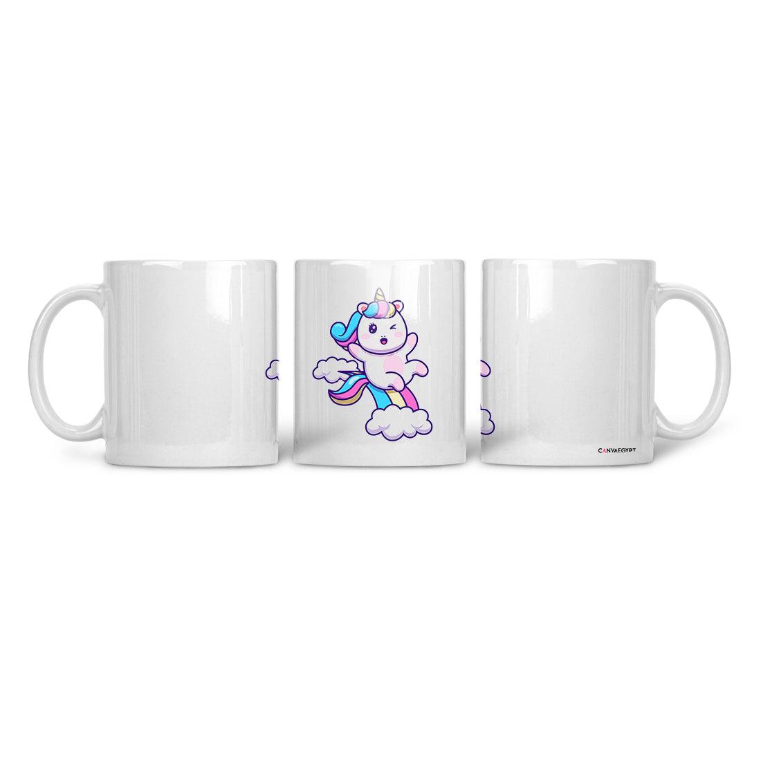 Ceramic Mug Unicorn - CANVAEGYPT