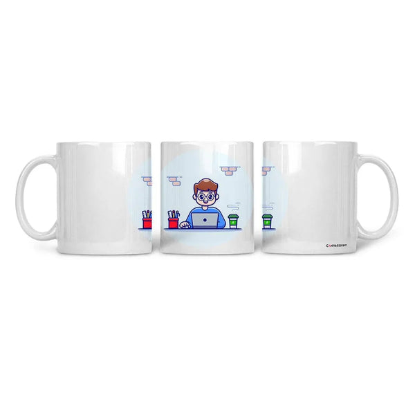 Ceramic Mug Working Man - CANVAEGYPT