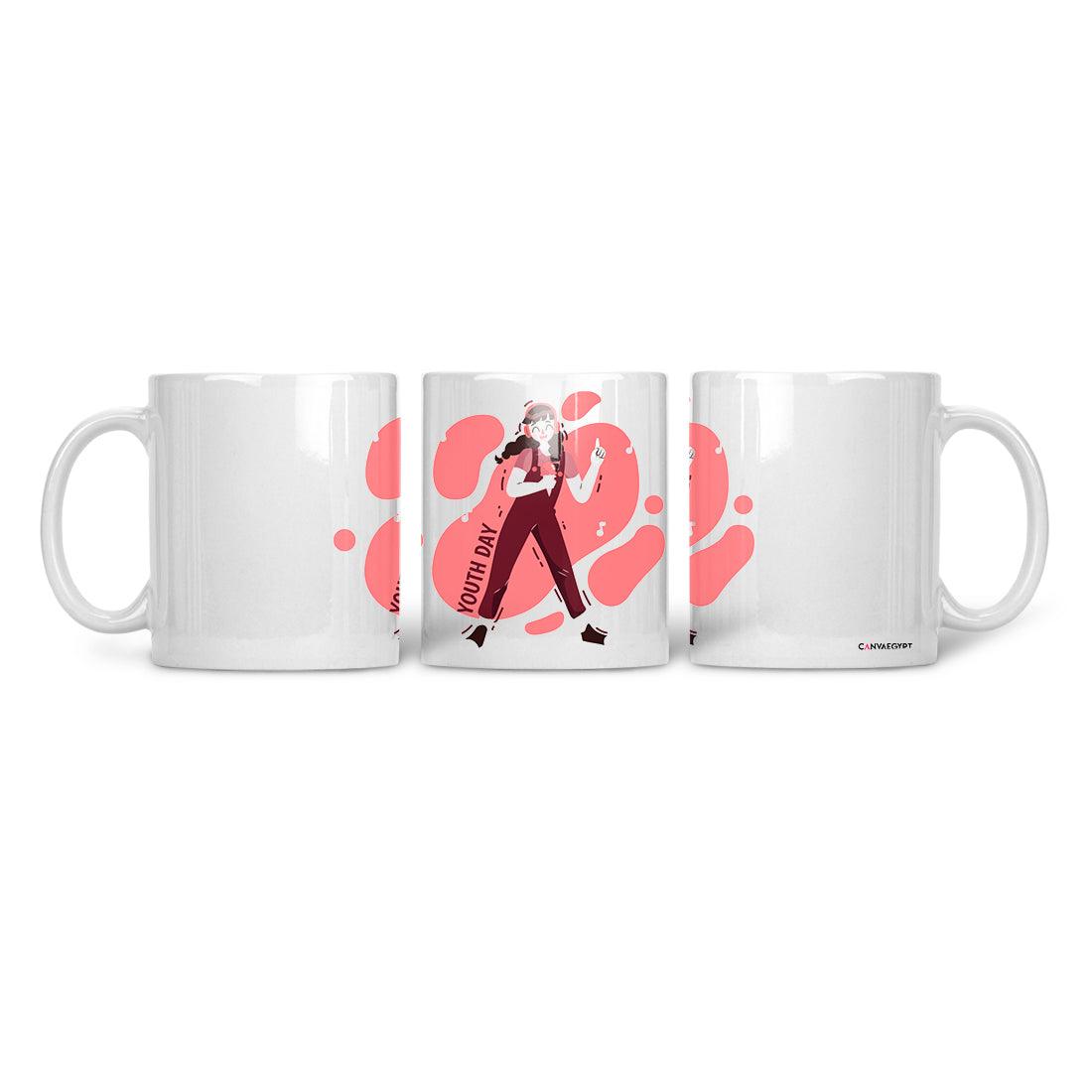 Ceramic Mug Youth Day - CANVAEGYPT