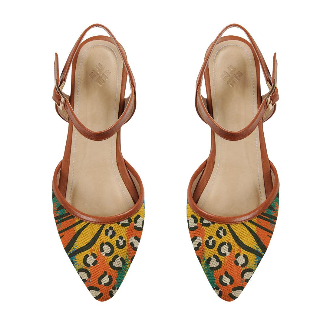 Closed Strap Sandal African Colors - CANVAEGYPT
