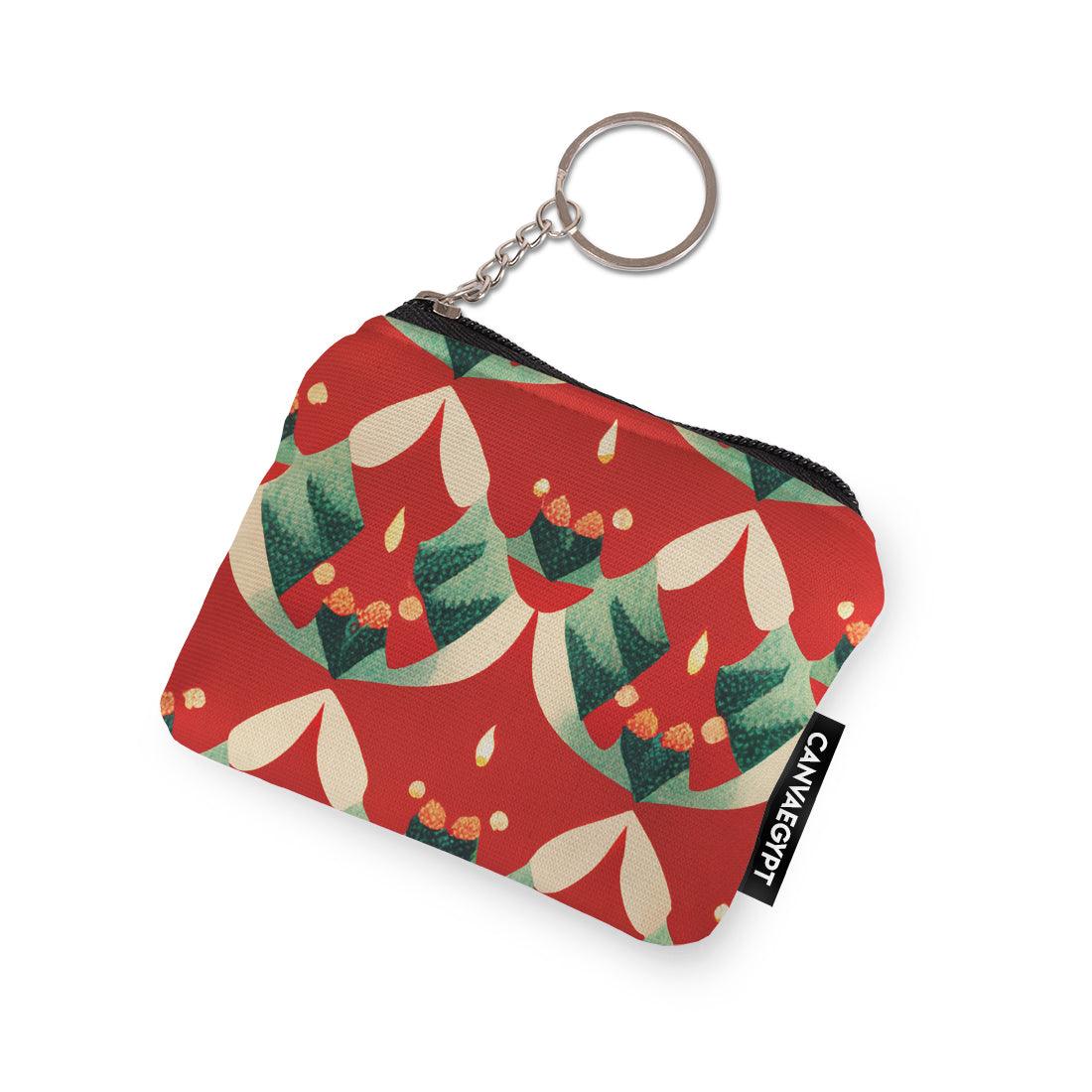 Coin Pocket Christmas Red - CANVAEGYPT