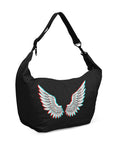 Crescent bag Angel Wings