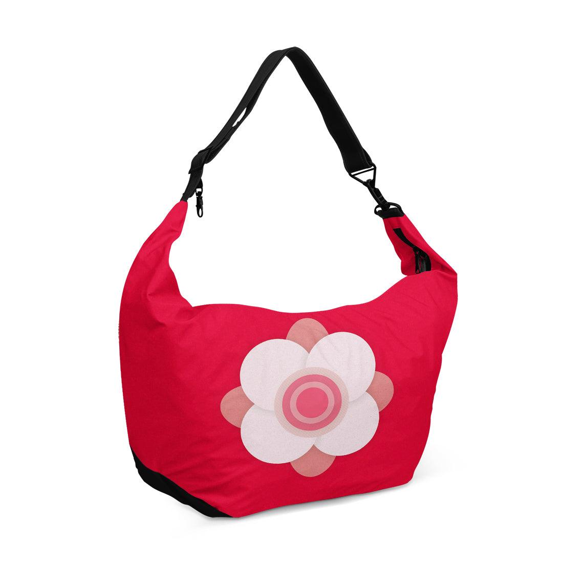 Crescent bag Floral Red - CANVAEGYPT