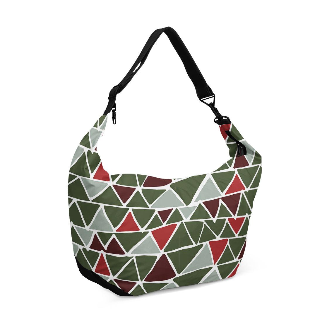 Crescent bag Modern Holiday Triangles - CANVAEGYPT