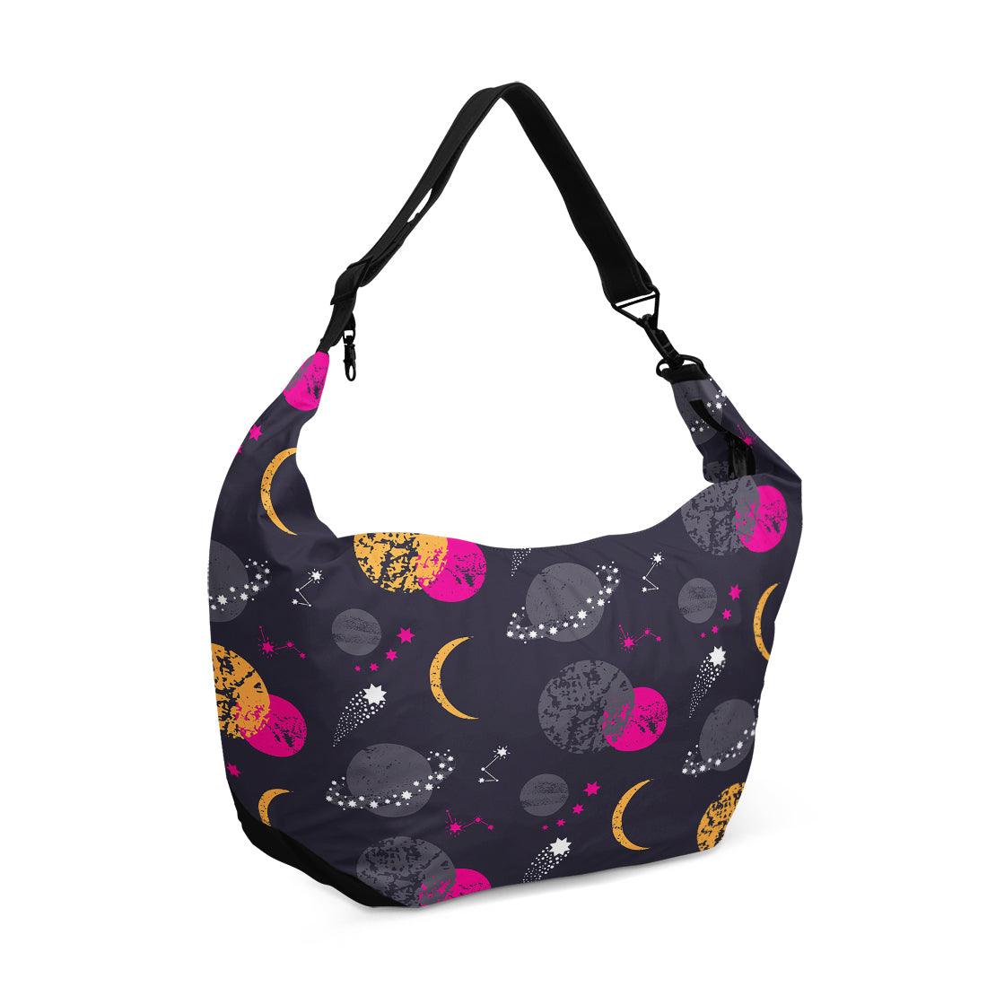 Crescent bag Space Pattern