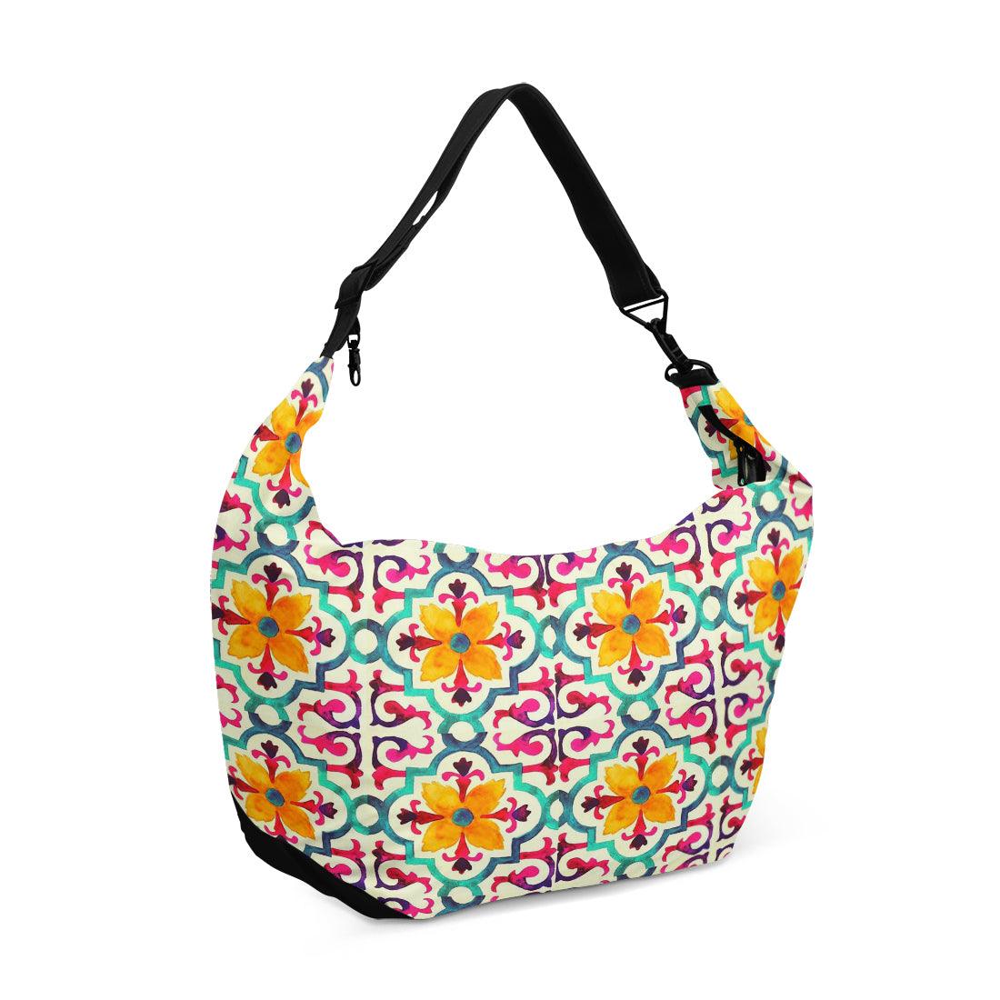 Crescent bag Arabic pattern - CANVAEGYPT