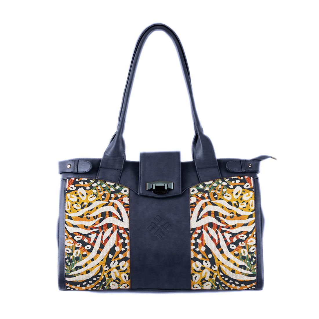DB Double Handle Large Bag African Spotted - CANVAEGYPT