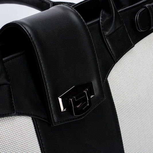 Black Double Handle Grey Flows - CANVAEGYPT