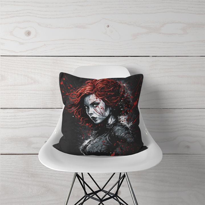 Decorative Pillow Black Widow - CANVAEGYPT
