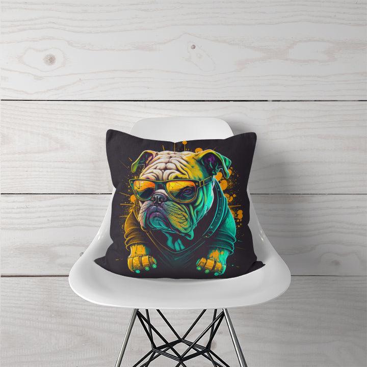 Decorative Pillow Bulldog - CANVAEGYPT