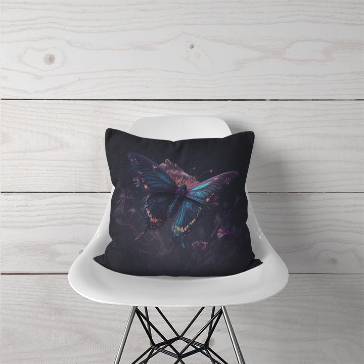 Decorative Pillow Butterfly Glowing - CANVAEGYPT