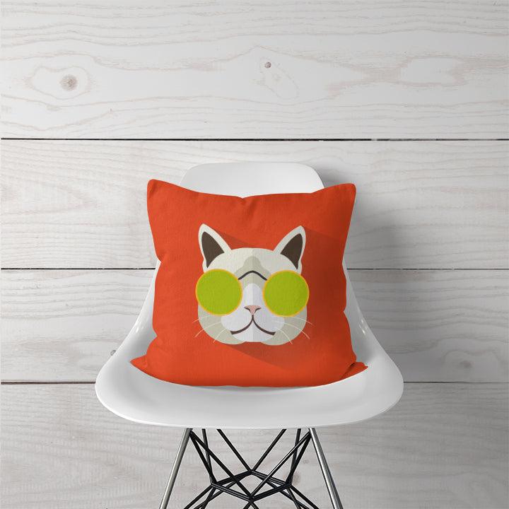 Decorative Pillow Cool Cat