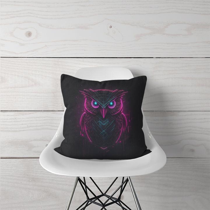 Decorative Pillow Dynamic Owl - CANVAEGYPT