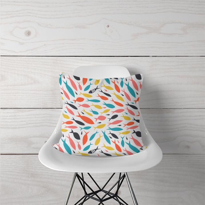 Decorative Pillow Fish pattern