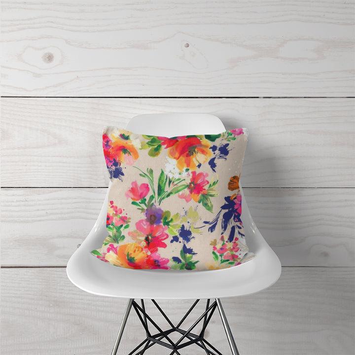 Decorative Pillow Floral - CANVAEGYPT