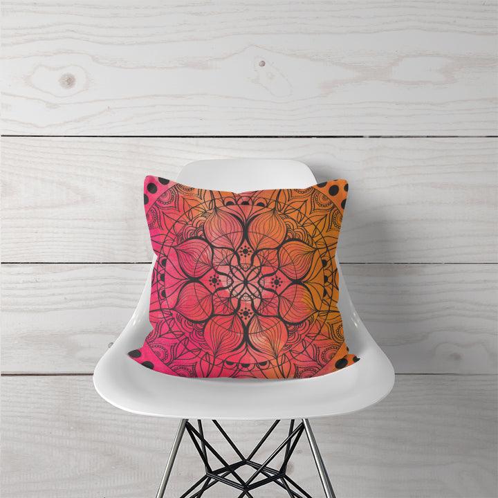 Decorative Pillow Flower Art - CANVAEGYPT